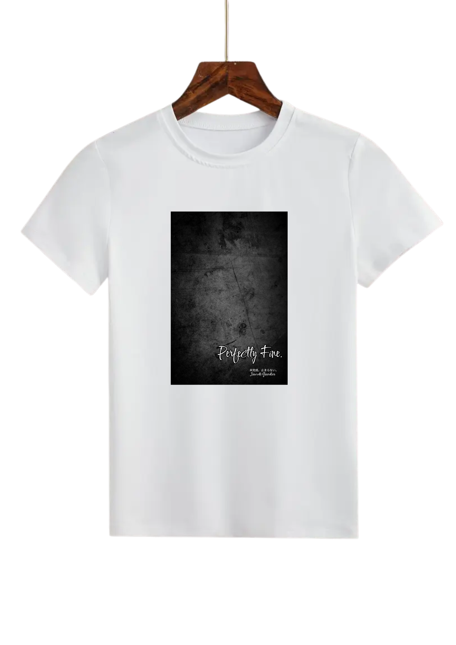 T-shirt – Perfectly Fine (White)