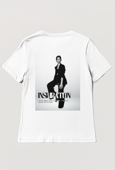Inspiration White T-shirt front